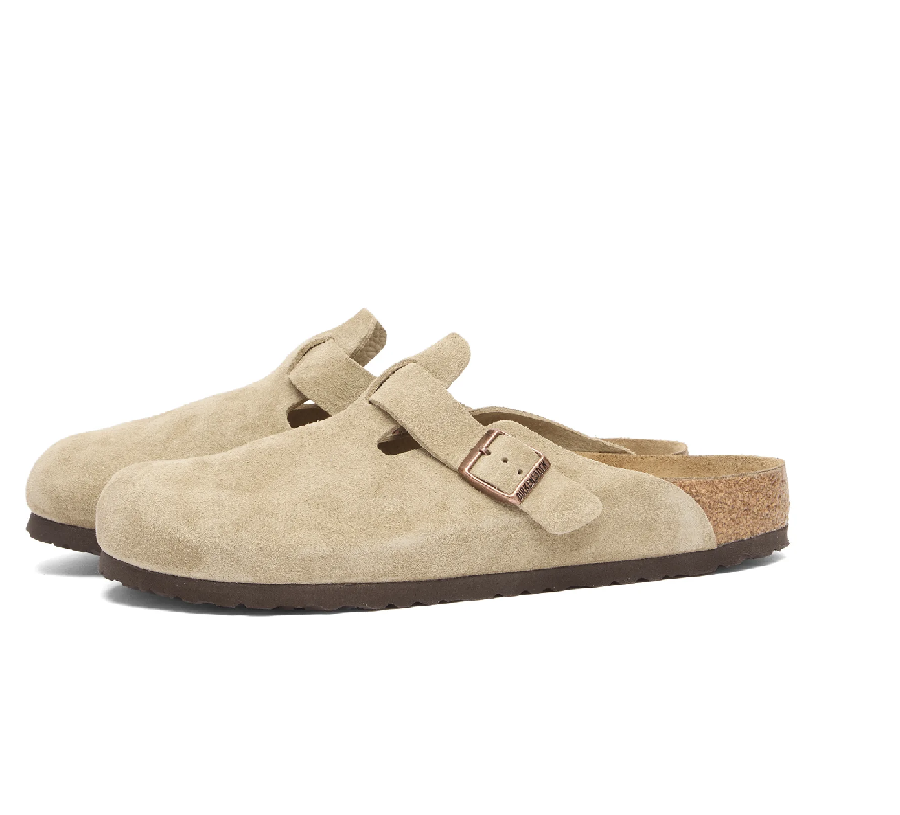 Birkenstock Boston Suede Clogs